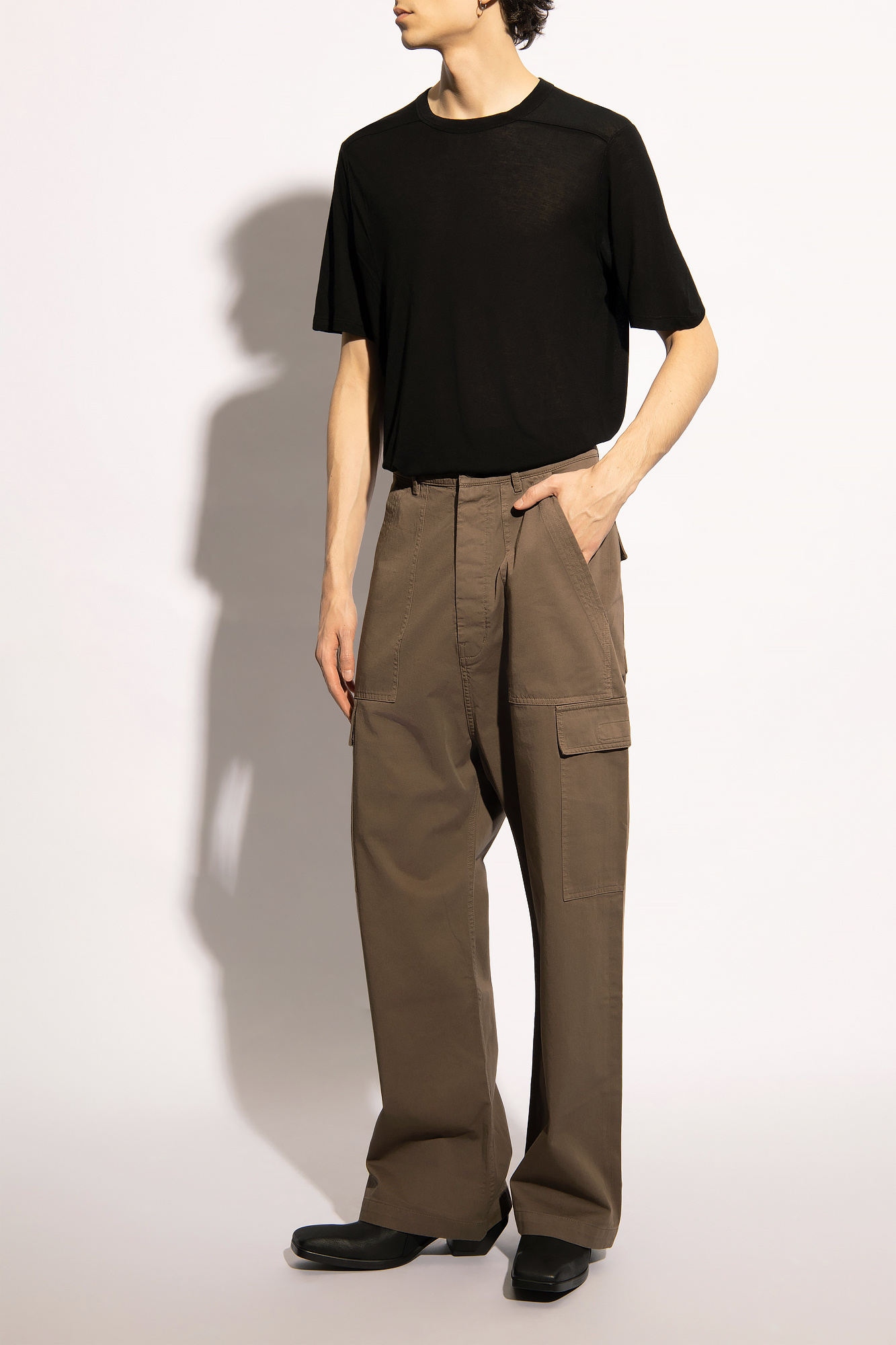 Brown 'Cargo' trousers Rick Owens DRKSHDW - Vitkac Canada